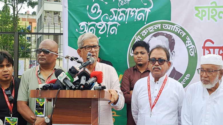 ক্রীড়াঙ্গন রাজনীতি মুক্ত হওয়া উচিত: মির্জা ফখরুল...
