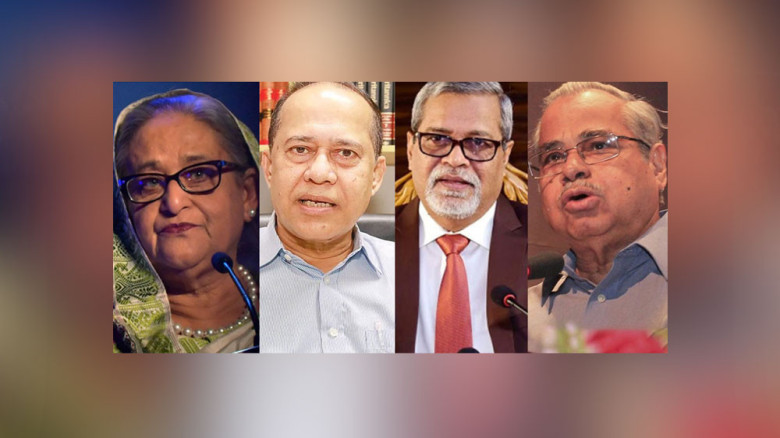 শেখ হাসিনা ও সাবেক তিন সিইসিসহ ১৯ জনের নামে বিএনপি...