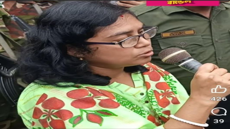চুয়াডাঙ্গার দামুড়হুদার ইউএনও  তিথি মিত্রের 'প্রথম ...