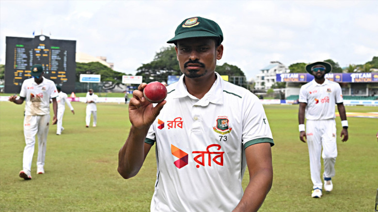 তাইজুলের ফাইফারে ৪৫৮ রানে অলআউট শ্রীলঙ্কা...