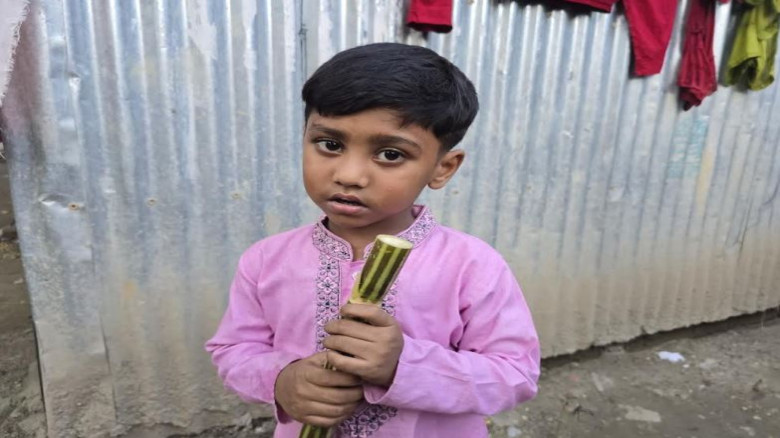 তিন বছরের জয়ন্তর হৃৎপিণ্ডে ছিদ্র, অর্থাভাবে থেমে ...