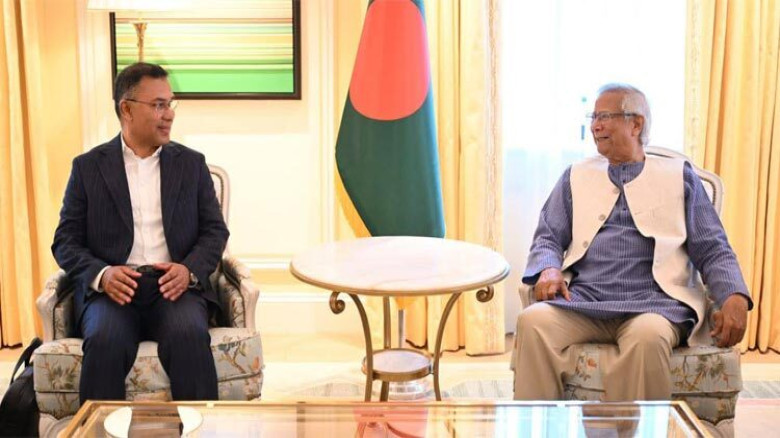 ড. ইউনূসের জন্মদিনে তারেক রহমানের শুভেচ্ছা...