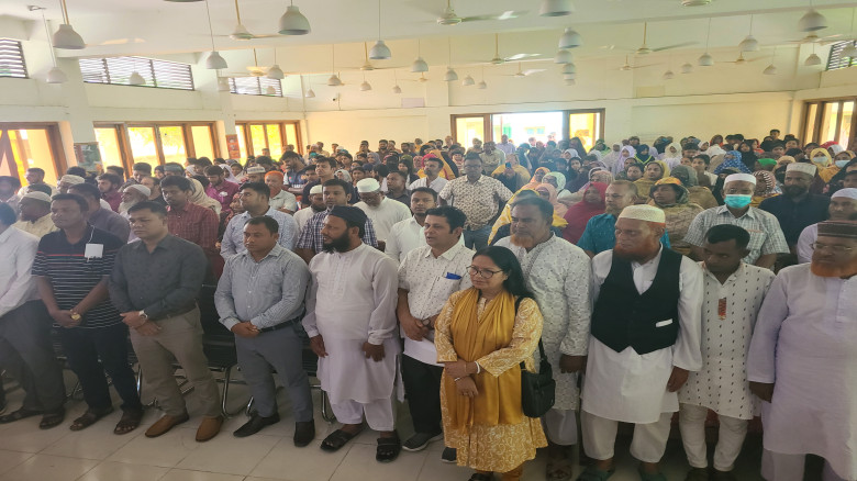 ফুলবাড়ীতে জুলাই পুনর্জাগরণে শপথ গ্রহণ অনুষ্ঠিত...