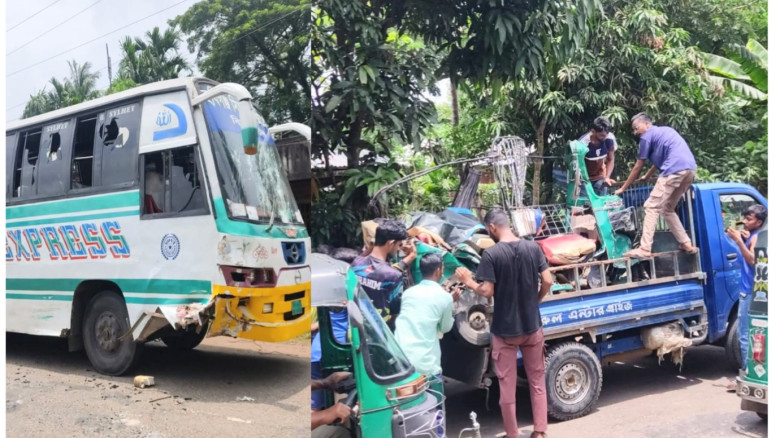 মৌলভীবাজারে হবিগঞ্জী বাস-অটোরিকশা সংঘর্ষে নিহত ১...