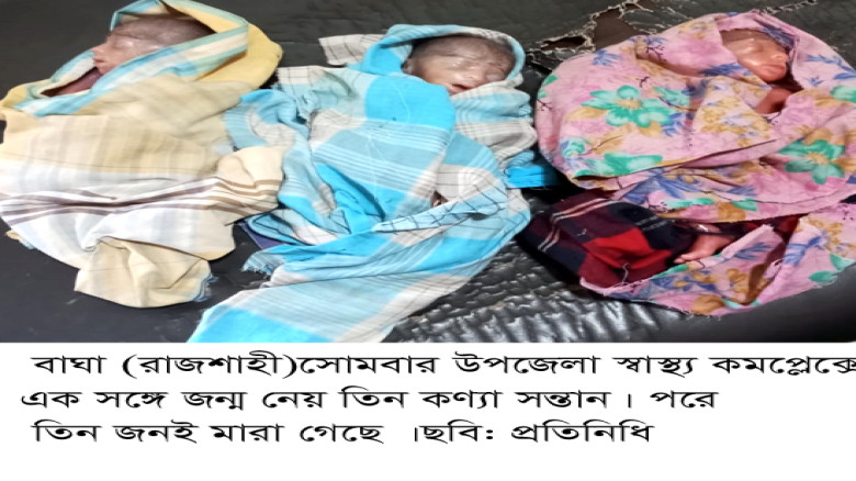 বাঘায় স্বাভাবিক প্রসবে জন্ম নিলো তিন শিশু, তিন ঘন্...