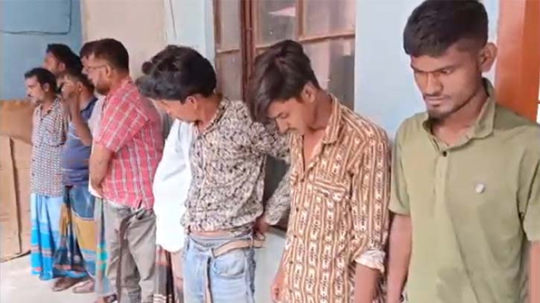 গাংনীতে ধর্ষণ মামলার আসামিসহ  নয়জন গ্রেপ্তার...
