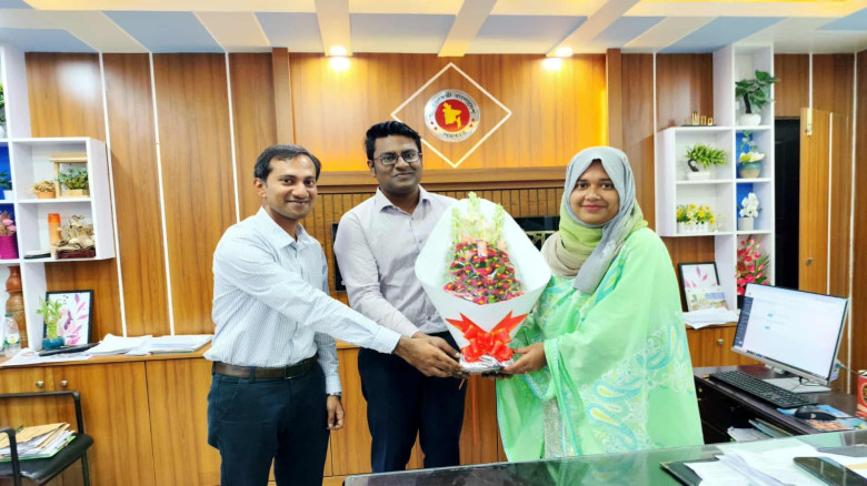 পাইকগাছায় নবাগত এসিল্যান্ড মো. ফজলে রাব্বী'র যোগদা...