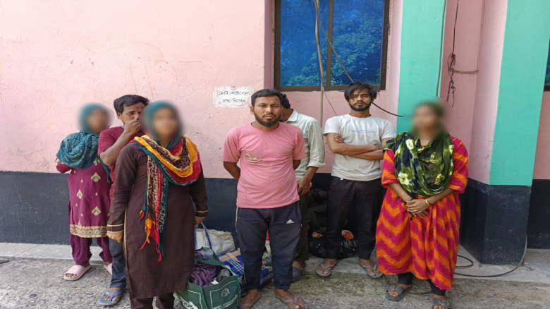 গাংনী’র কাথুলী সীমান্ত দিয়ে ১৪ জনকে পুশইন করলো বিএ...