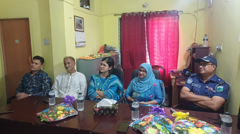 বাঘা  প্রেসক্লাবে ইউএনওর সাথে  সাংবাদিকের  মতবিনিম...