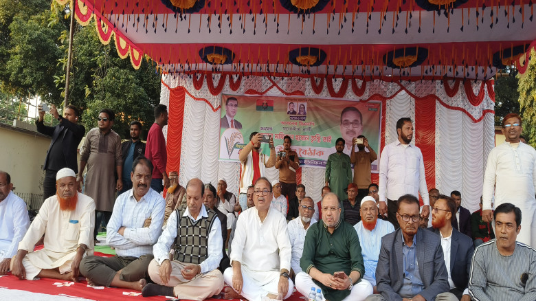 শার্শায় ধানের শীষের প্রার্থী তৃপ্তির নির্বাচনী প্...