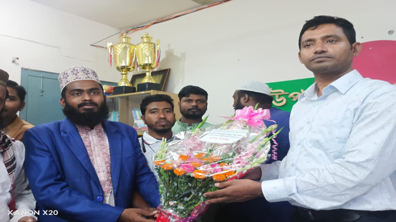 ইউএনও হাসান মো. হাফিজুর রহমানের সাথে জামায়াত নেতৃব...