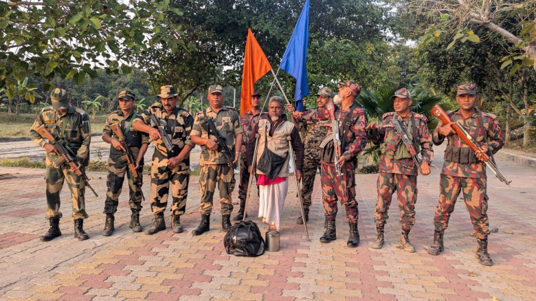 বাংলাদেশী এক নাগরিককে পতাকা বৈঠকের মাধ্যমে হস্তান্...