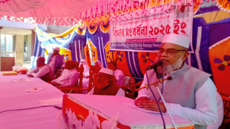 উলিপুরে প্রধান শিক্ষক আব্দুস ছাত্তারের অবসরজনিত বি...