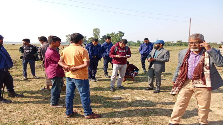 জগন্নাথপুরে কৃষি জমিতে মাটি কাটার অপরাধে ২ চালকের ...