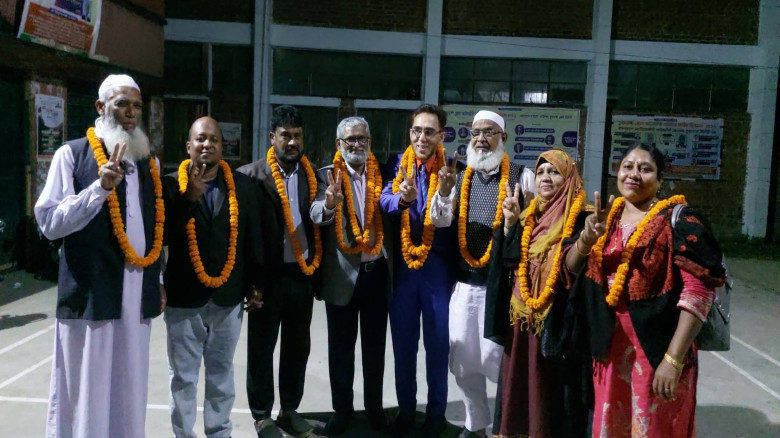 চুয়াডাঙ্গা জেলা আইনজীবী সমিতির নির্বাচন সম্পন্ন...