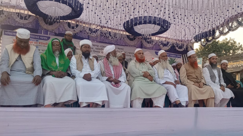 গফরগাঁওয়ে জমিয়তে উলামায়ে ইসলামের নির্বাচনী জনসভ...