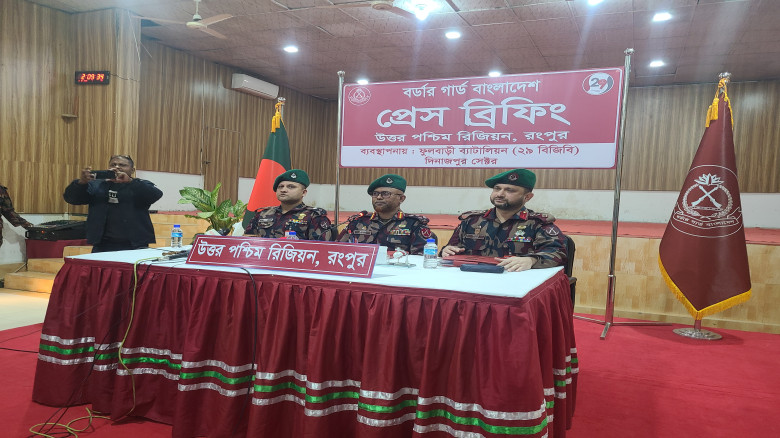 রংপুর রিজিয়ন বিজিবির অভিযানে মাসিক ৫কোটি টাকার মাদ...