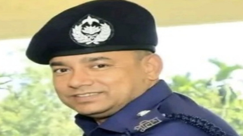 ধর্মপাশা থানায় নতুন ওসির যোগদান...