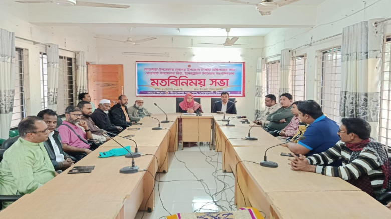 ঘোড়াঘাটে গণমাধ্যম কর্মীদের সাথে নবাগত ইউএনও’র মতবি...