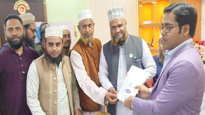 ময়মনসিংহ–১০ আসনে মনোনয়নপত্র নিলেন জামায়াত প্রার্...