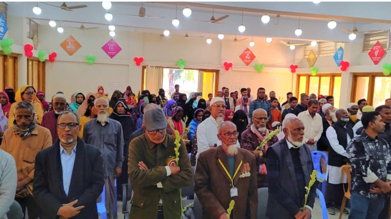 চুনারুঘাটে পাঁচ শতাধিক  মুক্তিযোদ্ধাদের সংবর্ধনা...