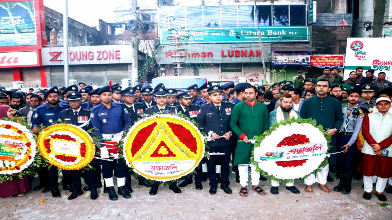 গাইবান্ধায় যথাযোগ্য মর্যাদায় মহান বিজয় দিবস উদযাপন...