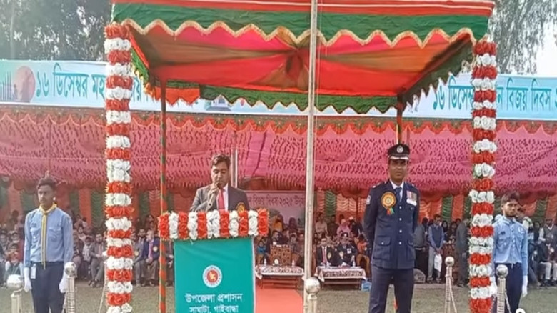 সাঘাটায় যথাযোগ্য মর্যাদায় মহান বিজয় দিবস উদযাপিত...