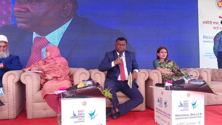 ময়মনসিংহ পলিটেকনিকে স্কিলস অ্যান্ড ইনোভেশন কম্পিটি...