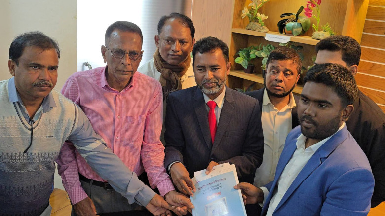 সুনামগঞ্জ-১ আসনে মনোনয়ন ফরম সংগ্রহ করলেন বিএনপির প...