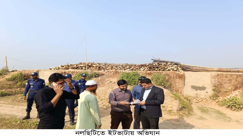 নলছিটিতে ইটভাটার মালিককে ৫০ হাজার টাকা জরিমানা...