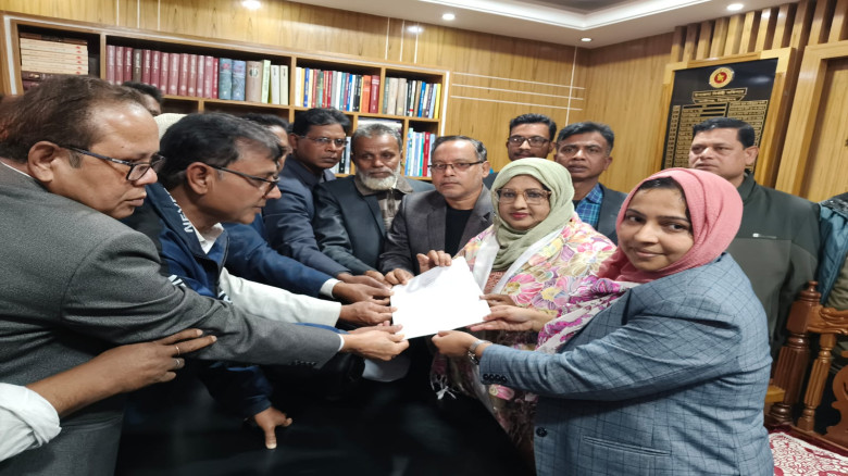ঝিনাইদহ-৪ আসনে মনোনয়নপত্র সংগ্রহ করলেন মুর্শিদা জা...
