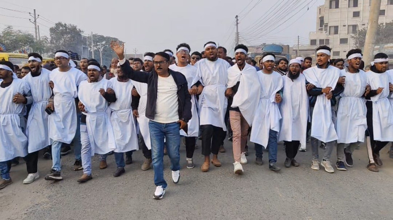 ঝিনাইদহ-৪ আসনে রাশেদকে অবাঞ্চিত ঘোষনা, কাফনের কাপড়...