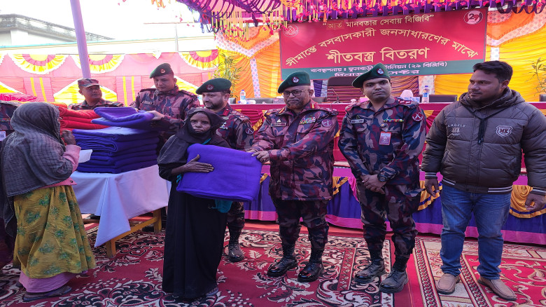 সীমান্ত নিরাপত্তায় সীমান্তবাসীর সহযোগিতা একান্ত প্...