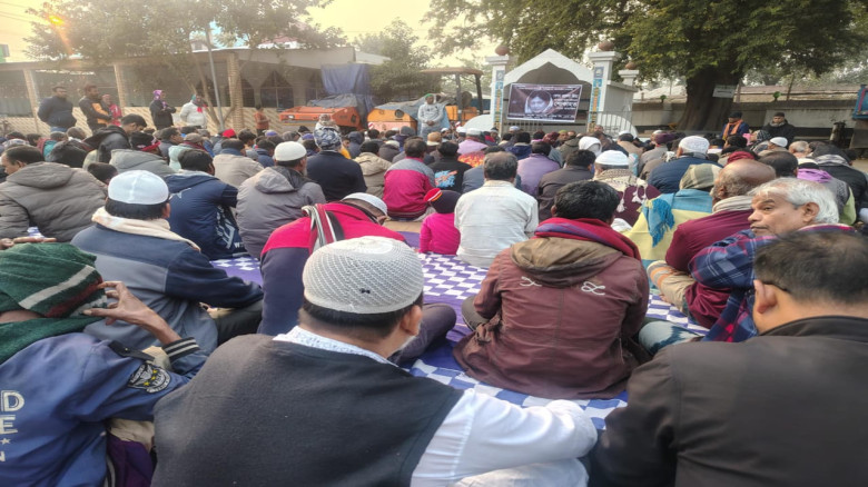 বাঘায় মরহুমা  খালেদা জিয়ার স্মৃতি চারণ করে  আলোচনা...