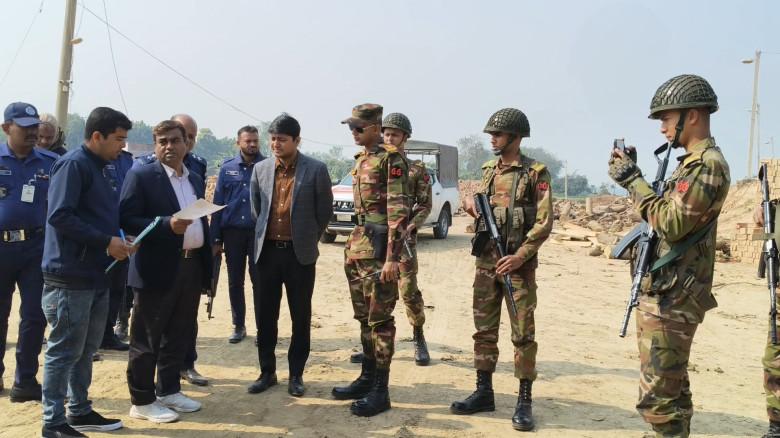 গাংনীতে ইটভাটায় ভ্রাম্যমাণ আদালতের অভিযান, এক লাখ ...