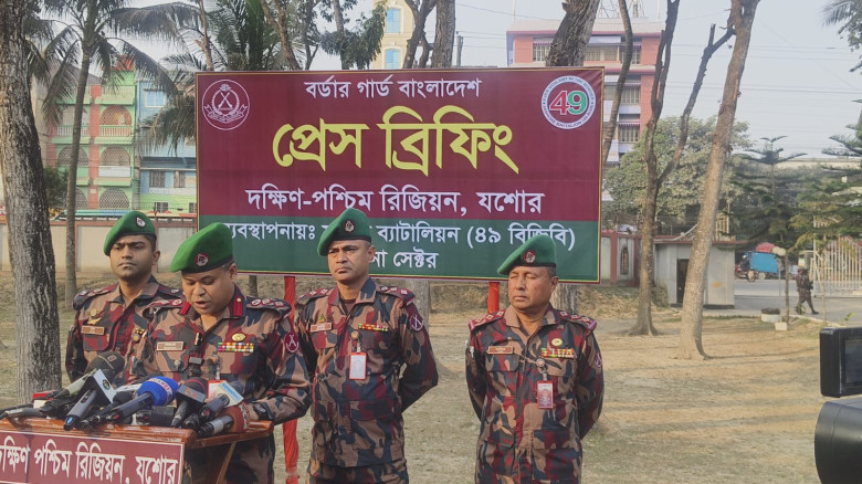 জাতীয় সংসদ নির্বাচনকে ঘিরে বেনাপোলে স্থানীয় গণমাধ্...
