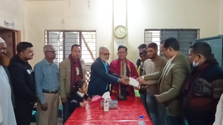 অটিস্টিক বিদ্যালয়ে বি.এল স্কুল এক্স স্টুডেন্টস এসো...