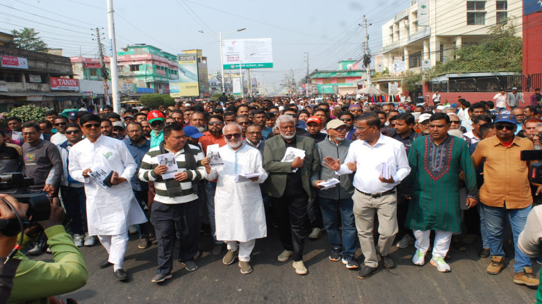 নির্বাচনী প্রচারণা শুরু করলেন বিএনপি মনোনীত প্রার্...