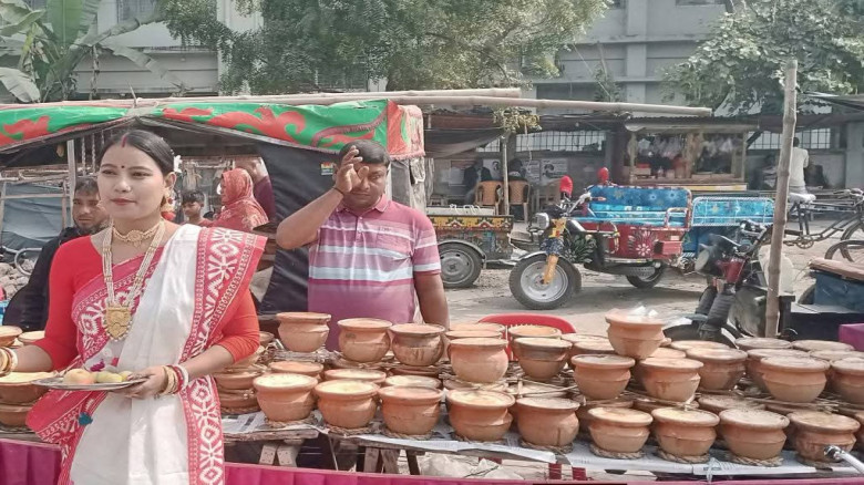 তাড়াশে অনুষ্ঠিত হলো আড়াইশ বছরের ঐতিহ্যবাহী দই মেলা...