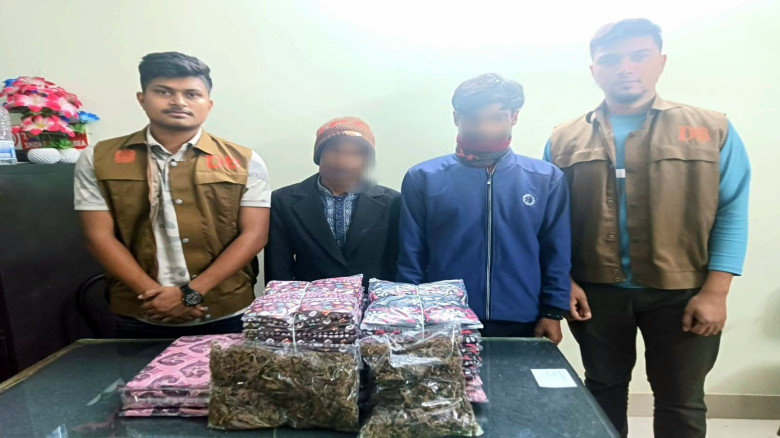 চুনারুঘাটে গাঁজাসহ ২ মাদক কারবারি আটক...