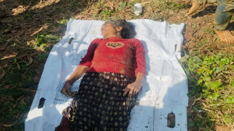 চুনারুঘাটে ধানিজমি থেকে বৃদ্ধার লাশ উদ্ধার...