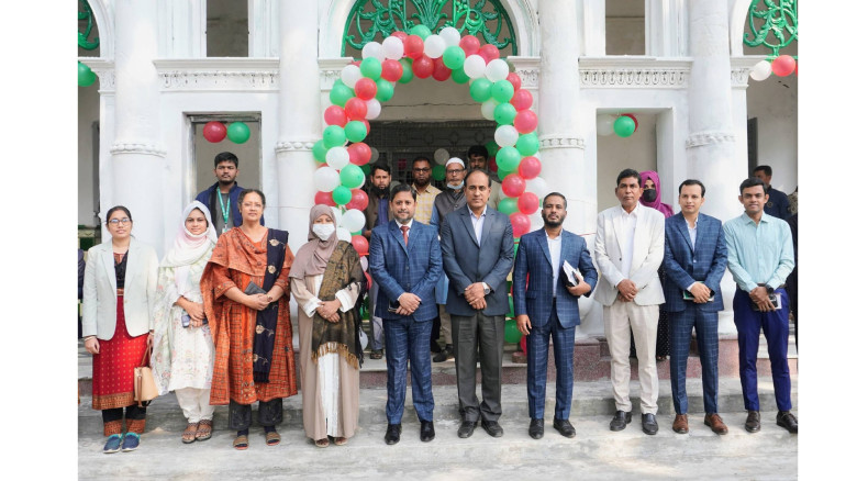 শেরপুর কৃষি প্রশিক্ষণ ইনস্টিটিউট এর নবনির্মিত লাইব...