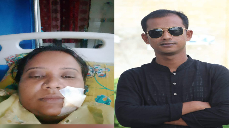 দ্বিতীয় বিয়ের প্রতিবাদ করায় স্ত্রীর মুখে যুবলীগ নে...