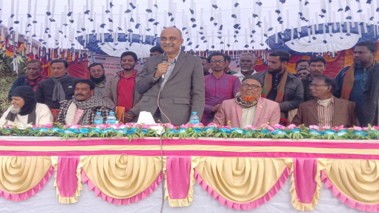 মিরপুরে ধানের শীষের প্রার্থী রাগিব রউফ চৌধুরীর নির...