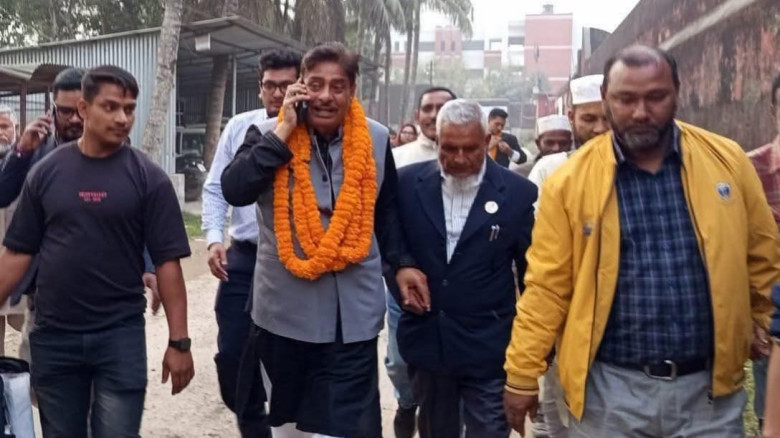 কারাগার থেকে মুক্ত স্বতন্ত্র প্রার্থী শাহ্ শহীদ সা...