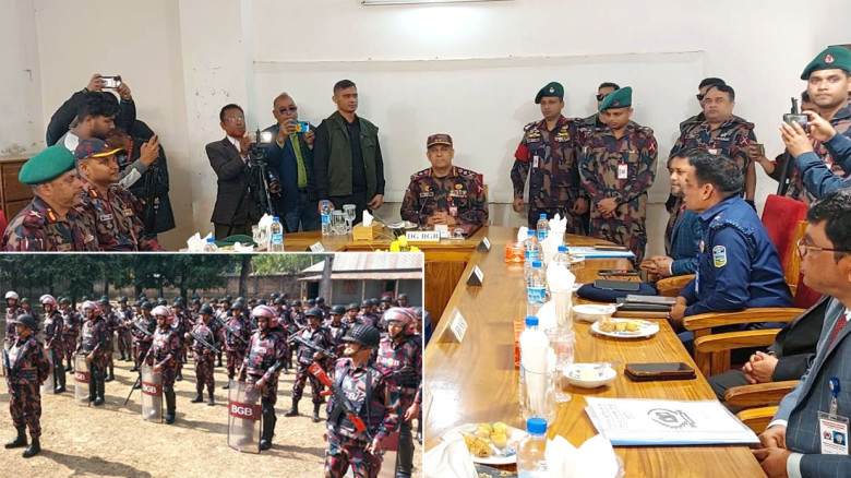 সীমান্তবর্তী ৬২ উপজেলায় বিজিবি এককভাবে নির্বাচনী দ...