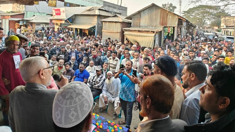 মাধবপুর চুনারুঘাট আসনে চারিদিকে ধানের শীষের জয়ধ্বন...