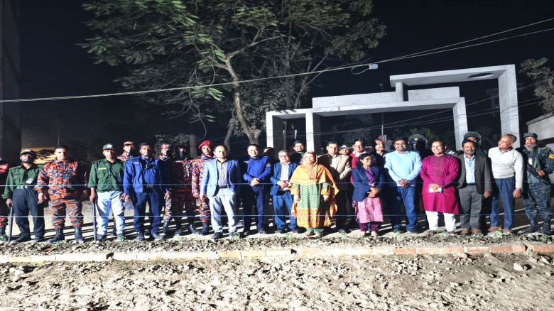 মোহনগঞ্জে ভোট গ্রহণের সকল প্রস্তুতি সম্পন্ন ভোট কে...