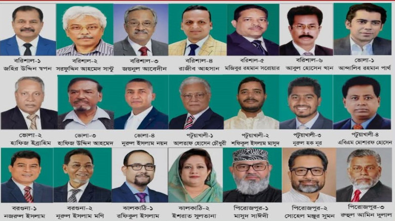 বরিশালের ২১ আসনে নির্বাচিত হলেন যারা...