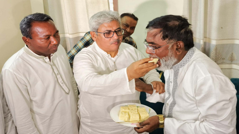 রাজশাহী-৩ আসনে বিএনপি–জামায়াত প্রার্থীর শুভেচ্ছা ...